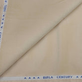 Birla Century Men's Cotton Superfine Corduroy Stretchable Trouser Fabric (Colour Off White)