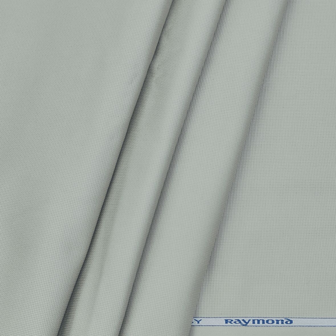 Raymond Men's Pure Cotton Premium Stretchable Structured Trouser Fabric (Colour pista Green)