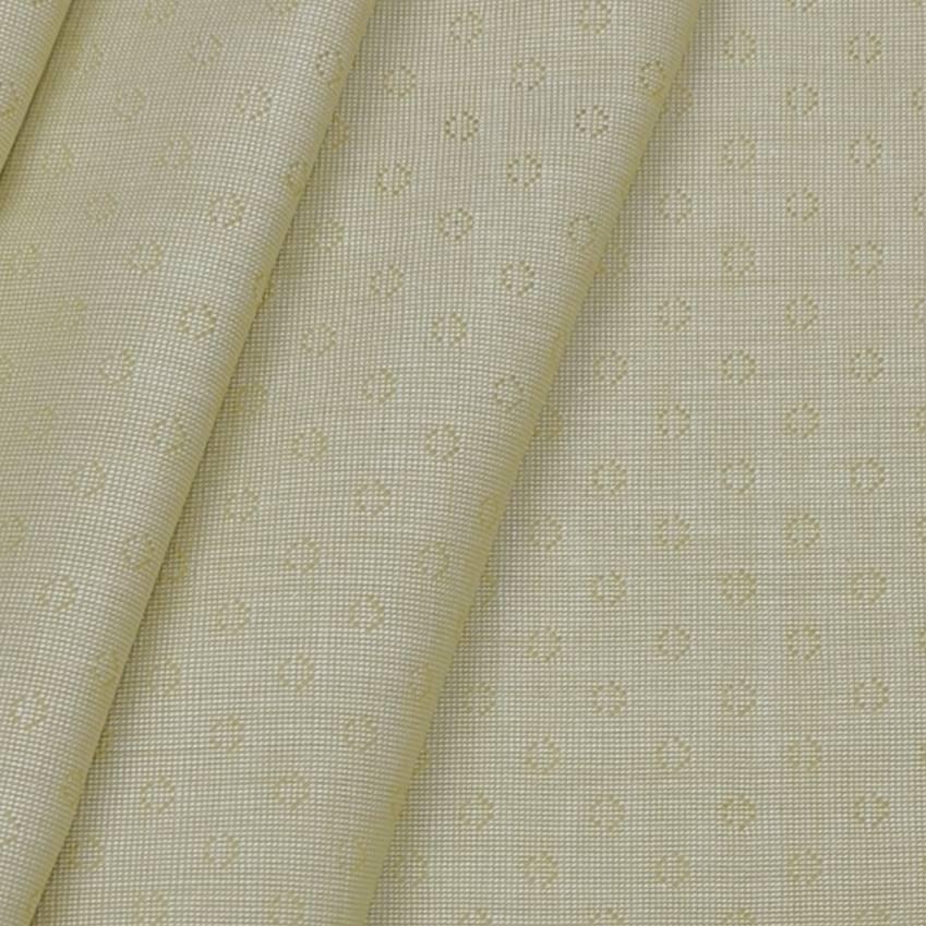 Birla Century 100% Cotton Premium Giza cotton Dobby Shirt Fabric Colour Brown