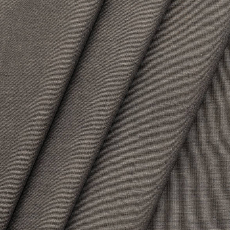 Raymond Premium Plain Fill a Fill Pure Cotton Shirt Fabric Colour Dark Brown