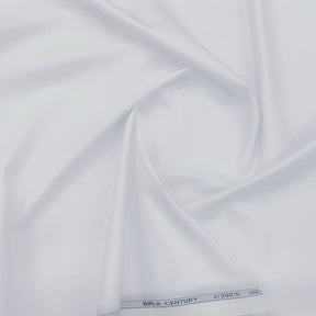 Birla Century 100% cotton 2/200s Giza cotton White Shirt Fabric