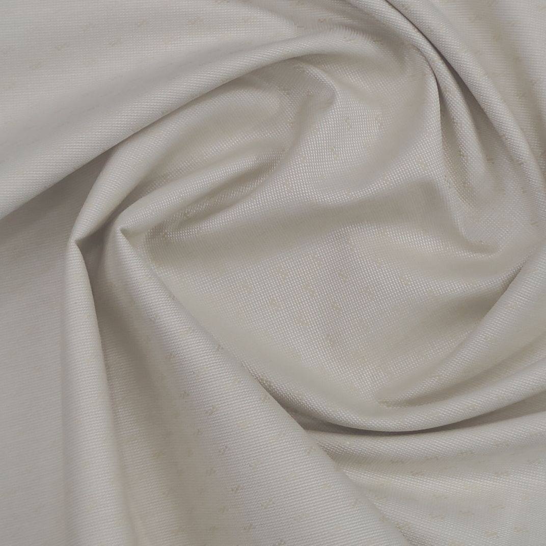 Birla Century 100% Cotton Premium Giza cotton Dobby Shirt Fabric Colour Brown