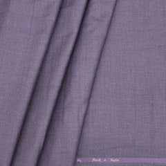 Reid & Taylor Men's Polyester Viscose Self Textured Pant Fabric Color Lavender