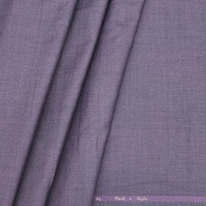 Reid & Taylor Men's Polyester Viscose Self Textured Pant Fabric Color Lavender