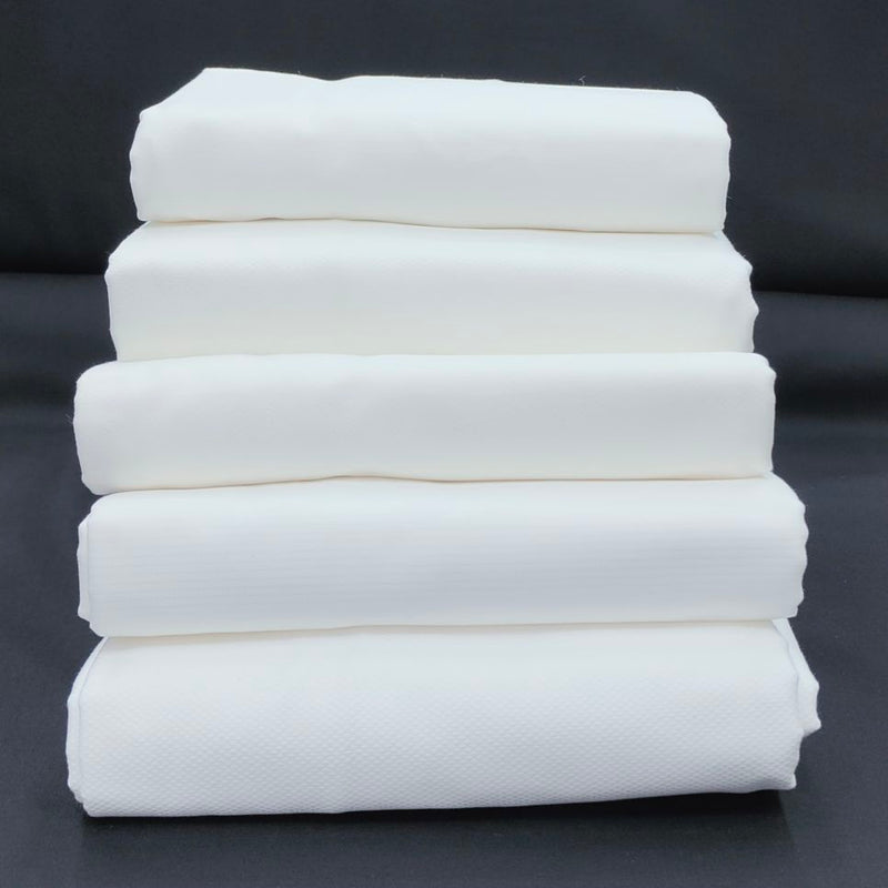 Shirt Fabric Raymond Finest Giza Cotton Dobby White