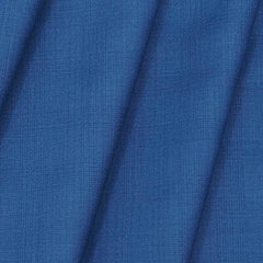 Trouser Fabric Siyaram Polyester Viscose Self Plain Colour Pacific Blue