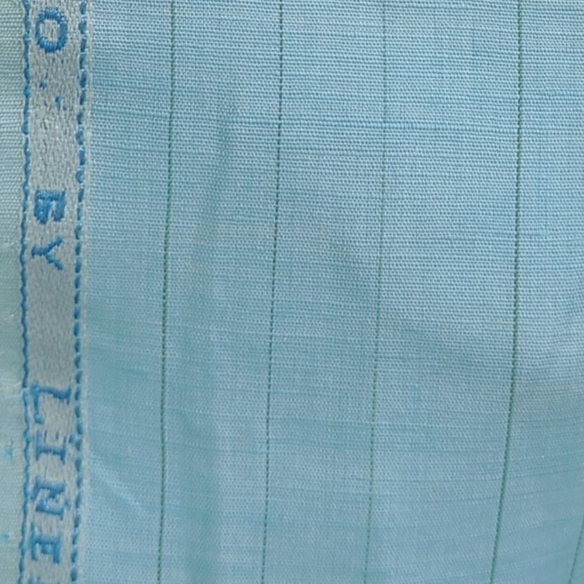 Linen Club Linen Blended Lining Shirt n Kurta Fabric Colour Sea Blue