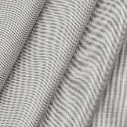 Siyaram Men's Polyester Viscose Self Texture Trouser Fabric Colour Light Cream