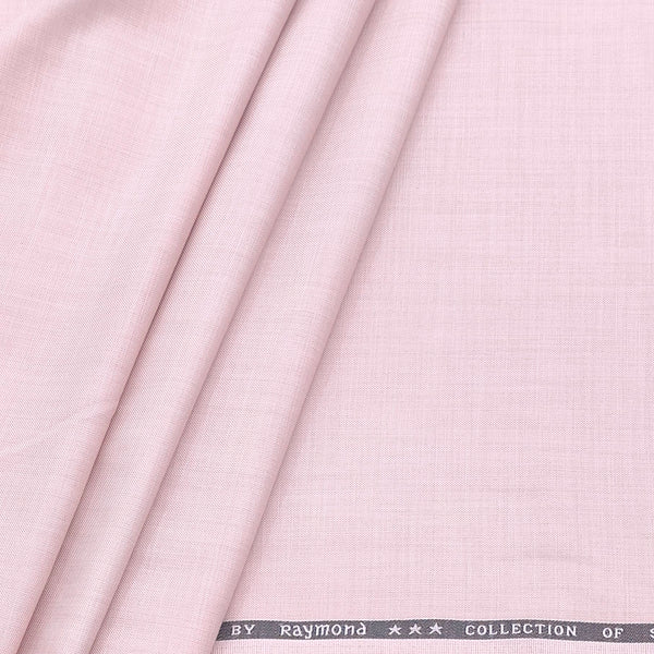 Raymond Terry Rayon Plain Suiting Fabric Color Sweet Pink