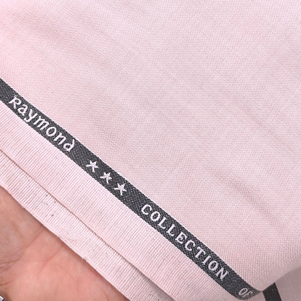 Raymond Terry Rayon Plain Suiting Fabric Color Sweet Pink