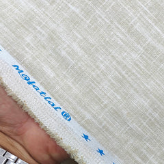 Blazer Fabric Mafatlal Slub Cotton Premium Colour off White