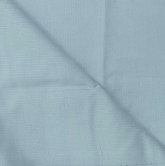 Icon Men's Premium Pure Cotton Courdray Shirt fabric Colour Sea Blue