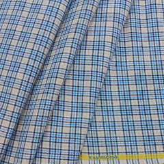 Raymond Men's Warm Shirt Fabric Check Colour Mix Colour