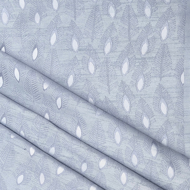MANTIRE PREMIUM JACQUARD KOTI N BANDHGALA FABRIC COLOUR LIGHT GREY view 2