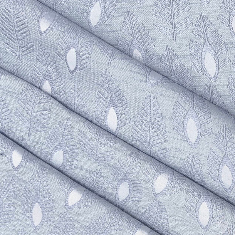 MANTIRE PREMIUM JACQUARD KOTI N BANDHGALA FABRIC COLOUR LIGHT GREY view 3
