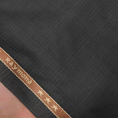 Trouser Fabric Raymond Polyester Viscose Check Color Greenish Brown