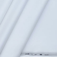Shirt Fabric Ruby 50s Thick Giza Cotton Plain White