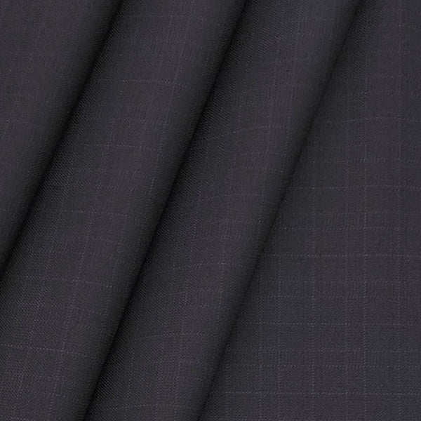 Trouser Fabric Siyaram Polyester Viscose Check Colour Mild Wine