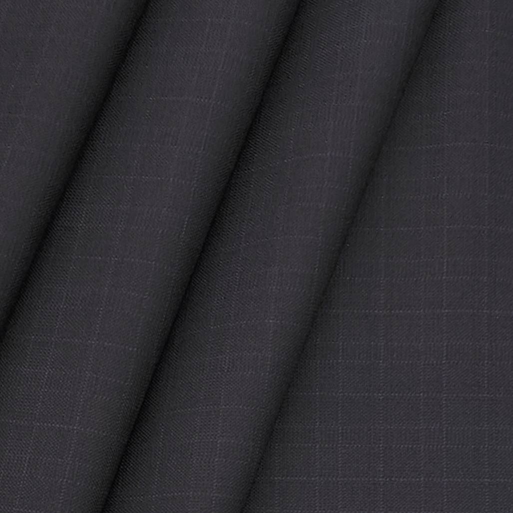 Trouser Fabric Siyaram Polyester Viscose Check Colour Mild Wine