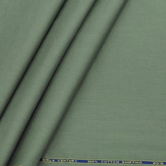 Shirt Fabric Birla Century 60s Giza Cotton Dobby Colour Elite Green