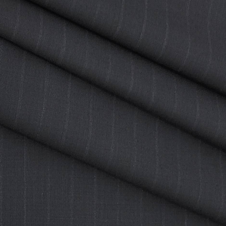 Trouser Fabric Raymond Wool Blended Lining Colour Black