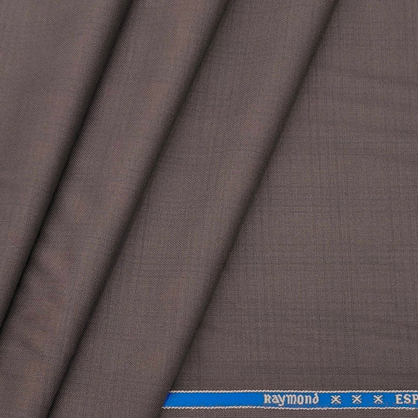 Trouser Fabric Raymond Wool Blended Mild check Colour Heat Brown