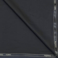 Trouser Fabric Raymond Fine Count PolyViscose Dotted Color Black