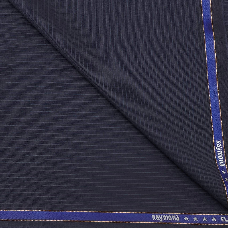 Trouser Fabric Raymond Wool Blended Lining Colour Dark Blue