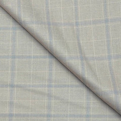 Trouser Fabric Reid & Taylor PV softest Check Color Biscuit Brown