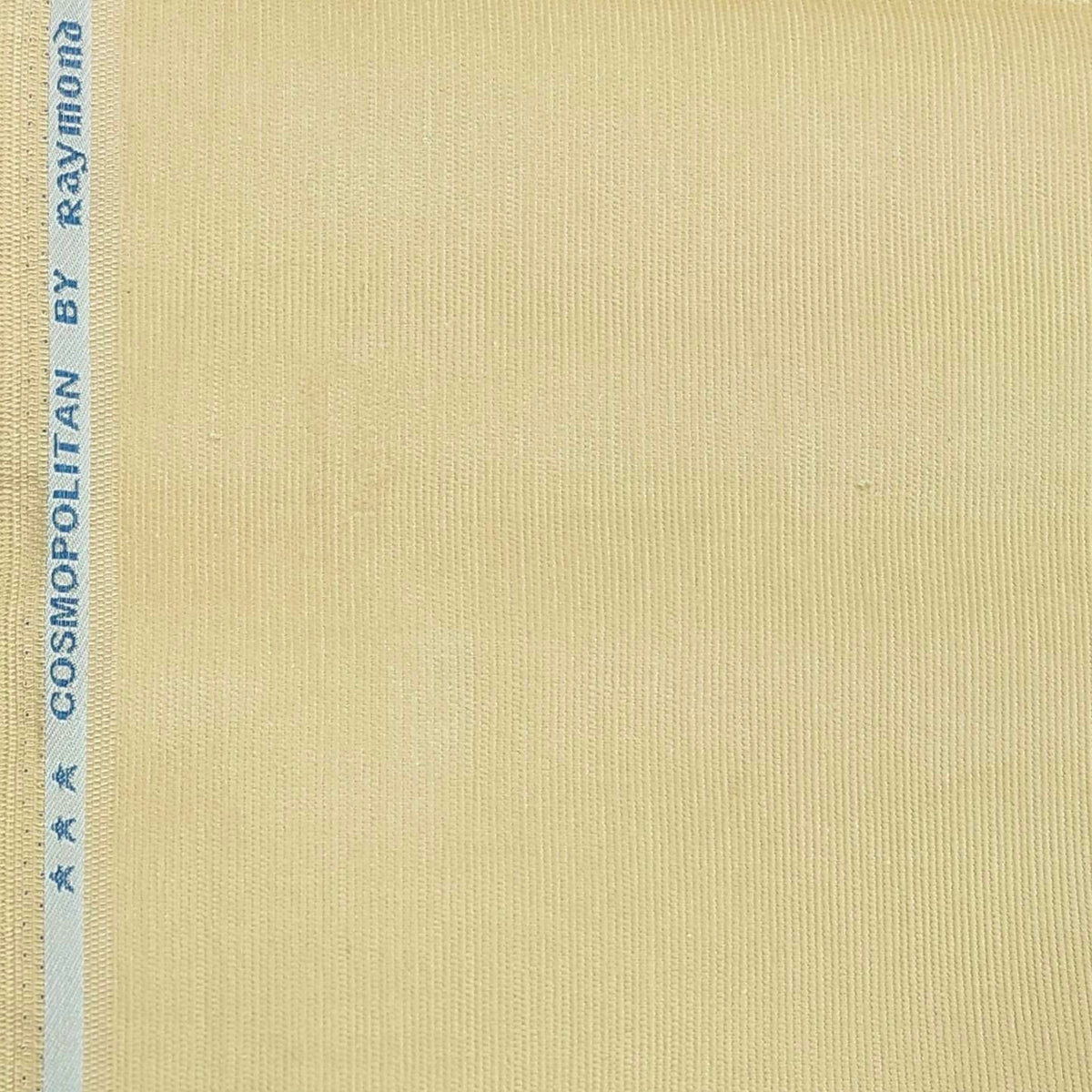 Courdray Raymond Pure Cotton stretchable Trouser Fabric Colour Camel Cream