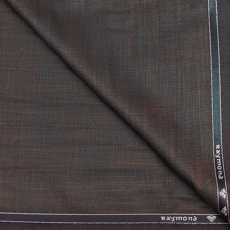 Trouser Fabric Raymond PV Self Texture Color Hilly Brown