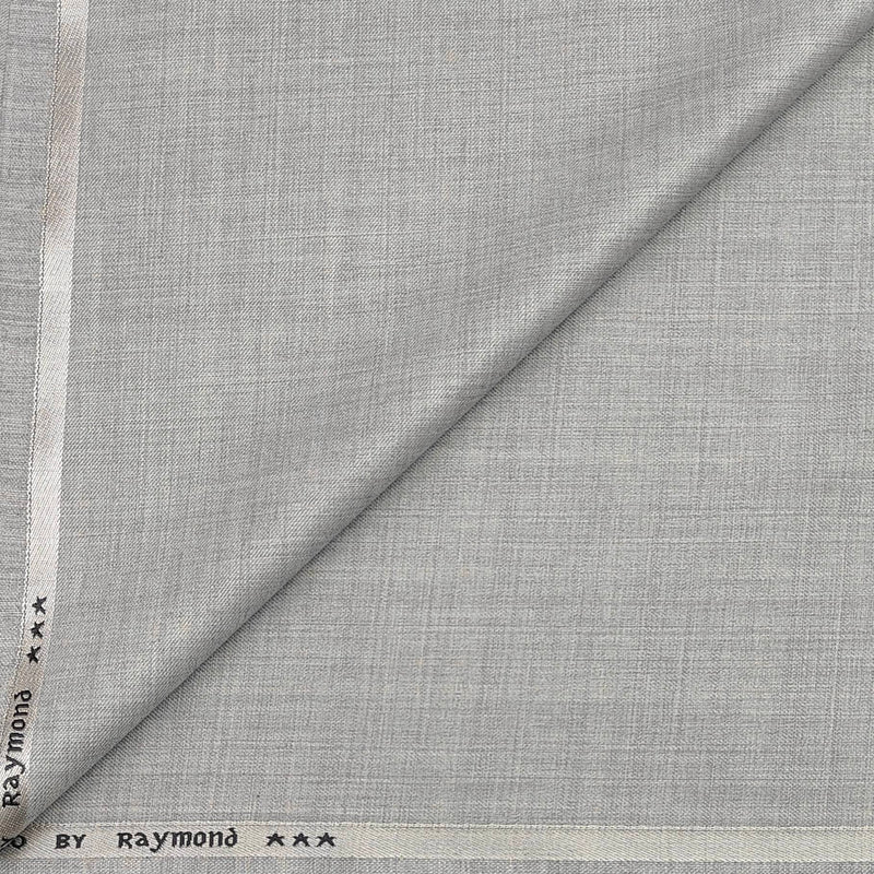 Trouser Fabric Raymond PV Textured Colour Silver Grey