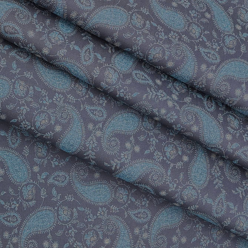 Shirt Fabric Soktas Premium Giza Cotton Jacquard Colour Grey