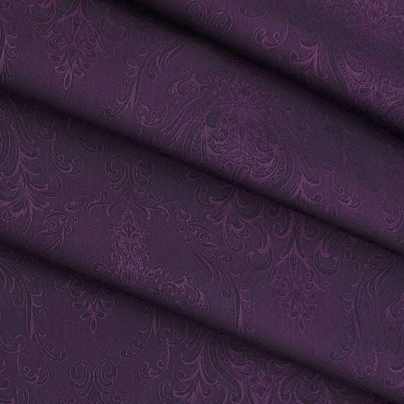 Shirt Fabric Soktas Premium Giza Cotton Jacquard Colour Dark Wine