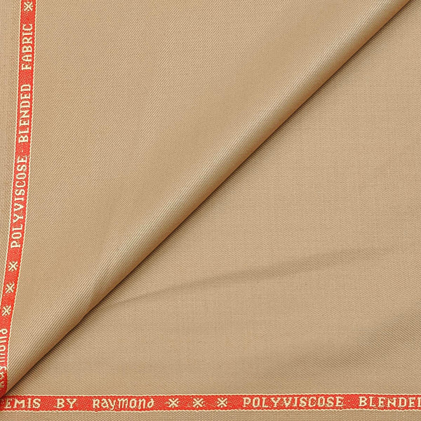 Trouser Fabric Raymond PV Plain Color Apricot Brown