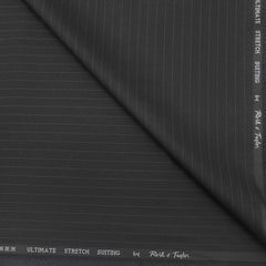 Trouser Fabric Reid & Taylor PV Self Stretch Lining Color Black