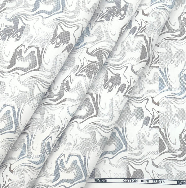 Shirt Fabric Raymond Blended Digital Printed Colour Sand Brown