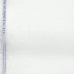 Kurta pajama Fabric Arvind Stiff Pure Cotton Slub White