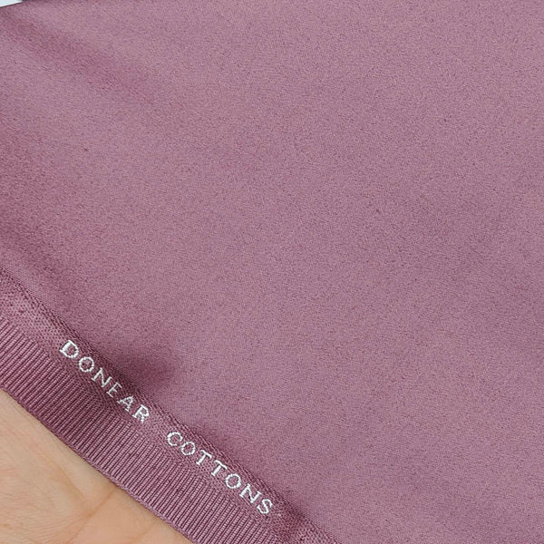 Trouser Fabric Donear Fine Pure Cotton Plain Colour Rose Gold