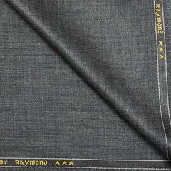 Trouser Fabric Raymond PV Self slub Color Dark Grey