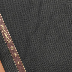 Trouser Fabric Raymond PV Dotted plain Color Coffee Brown