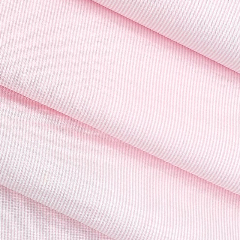 Shirt Fabric Raymond Premium 100% Cotton Pin Lining Colour Baby Pink