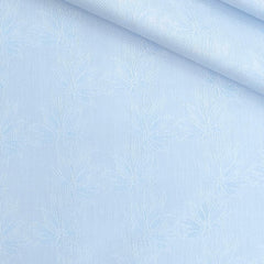 Shirt Fabric Soktas Premium Giza Cotton Jacquard Colour Water Blue