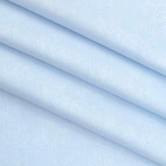 Shirt Fabric Soktas Premium Giza Cotton Jacquard Colour Water Blue