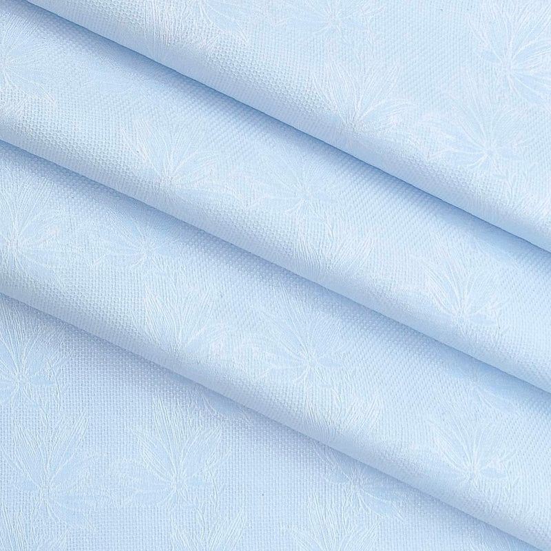 Shirt Fabric Soktas Premium Giza Cotton Jacquard Colour Water Blue
