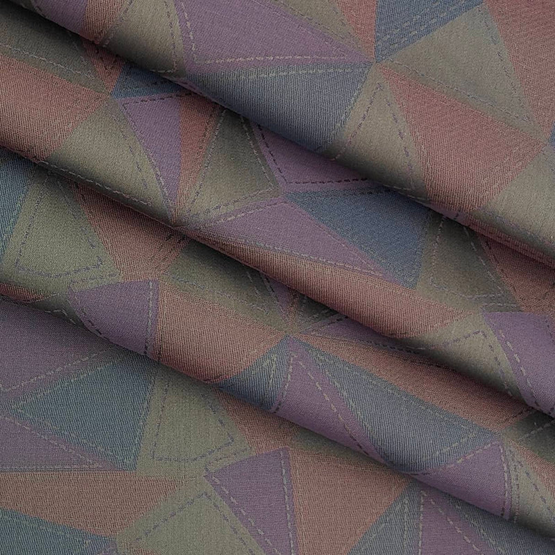 Shirt Fabric Soktas Premium Giza Cotton Jacquard Colour Brown