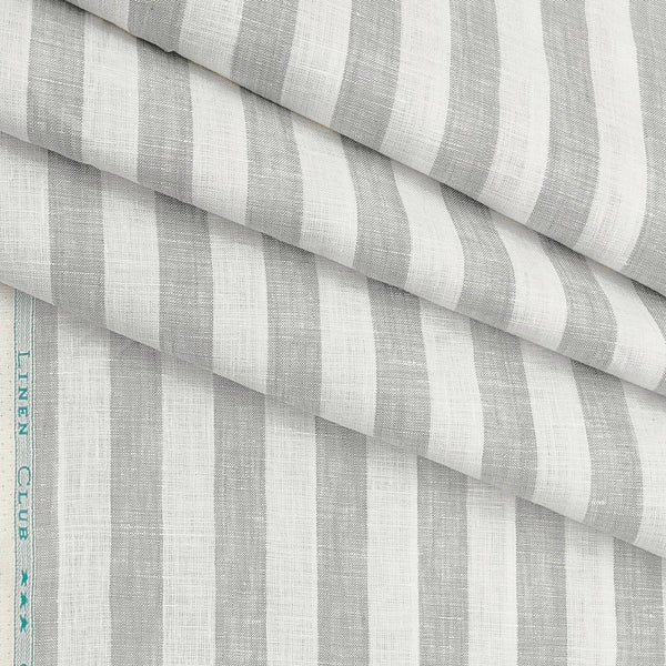 Shirt Fabric Linen Club 100% Linen 60 Lea Broad Lining colour mild Brown
