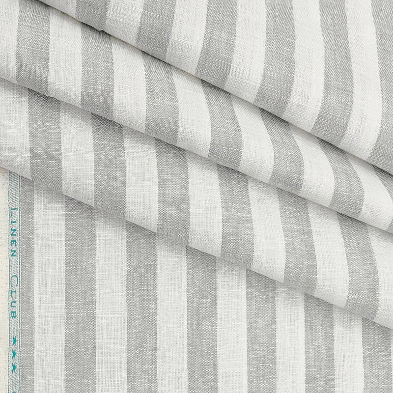 Shirt Fabric Linen Club 100% Linen 60 Lea Broad Lining colour mild Brown