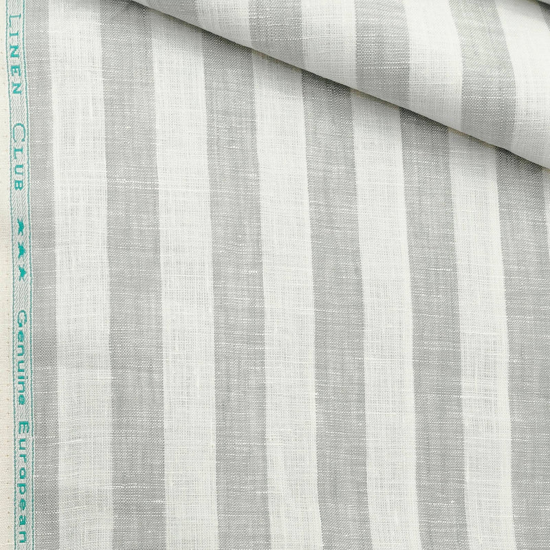 Shirt Fabric Linen Club 100% Linen 60 Lea Broad Lining colour mild Brown