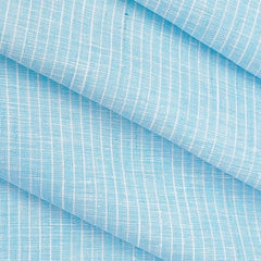 Shirt Fabric Linen Club 100% Linen 60 Lea Lining colour Powder Blue